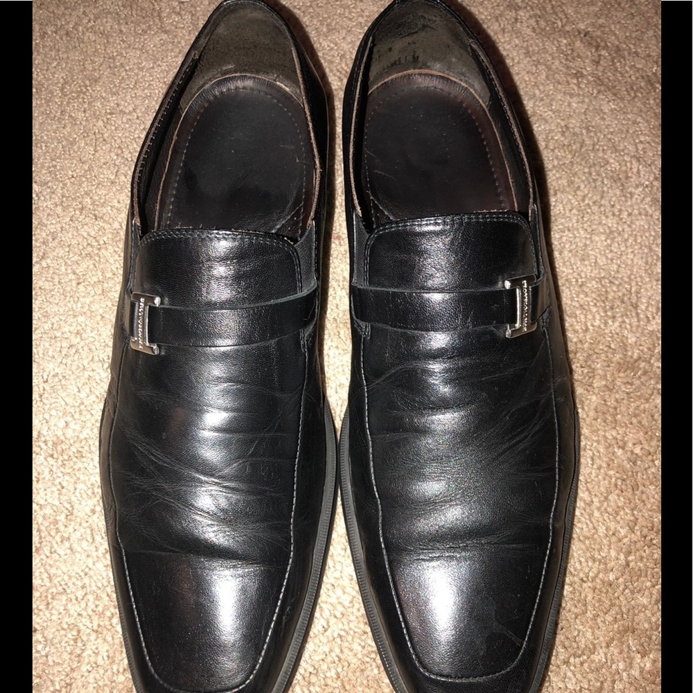 Black Bruno Magli dress shoes